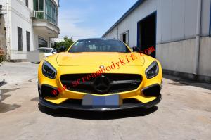 Mercedes-Ben AMG GT/GTS body kit front lip rear lip side skirts hood parts GT spoiler