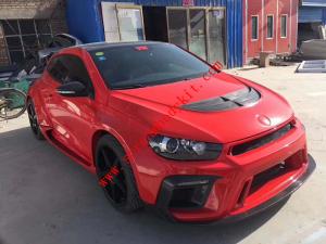 Volkswagen Scirocco R ASPEC wide body kit front bumper after bumper wing side skirts hood