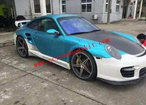 Porsche 911 997 carrera /turbo GT2RS body kit front bumper after bumper side skirts wing spoiler