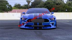 18-19 ford Mustang wide body kit Clinch front lip spoiler fenders side skirts