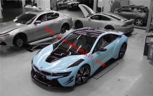 BMWI8 body kit FULL carbon fiber front lip after lip spoiler side skirts and others parts