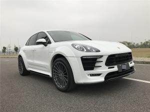 Porsche Macan wide body kit front bumper front lip after lip fenders side skirts