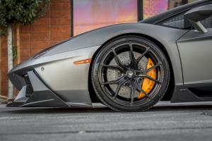 Lamborghini aventador LP700 Vorsteiner dry carbon fiber front lip rear diffuser spoiler side skirts
