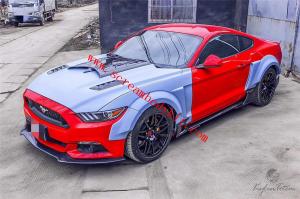 Ford Mustang wide body kit front lip fenders side skirts type1